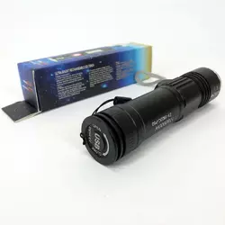Ручной фонарик led SY-1903C-P50+SMD+RGB Alarm | Водонепроницаемый фонарик | Фонарик светодиодный ручной PG-485 аккумуляторный портативный