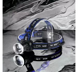 Фонарик на голову с зарядкой Bailong BL-T24-P50, Головной фонарик, BU-896 Налобный фанарь